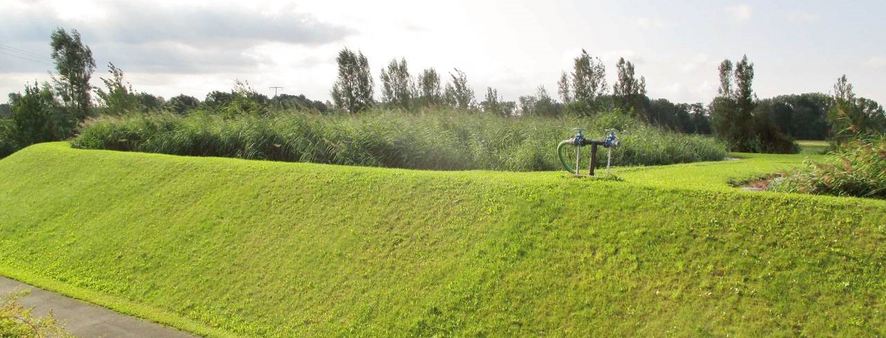 Klärschlammvererdung neubau